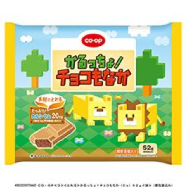 かるっちょ！チョコもなか（Ｃａ）５２ｇ（個包装込み）