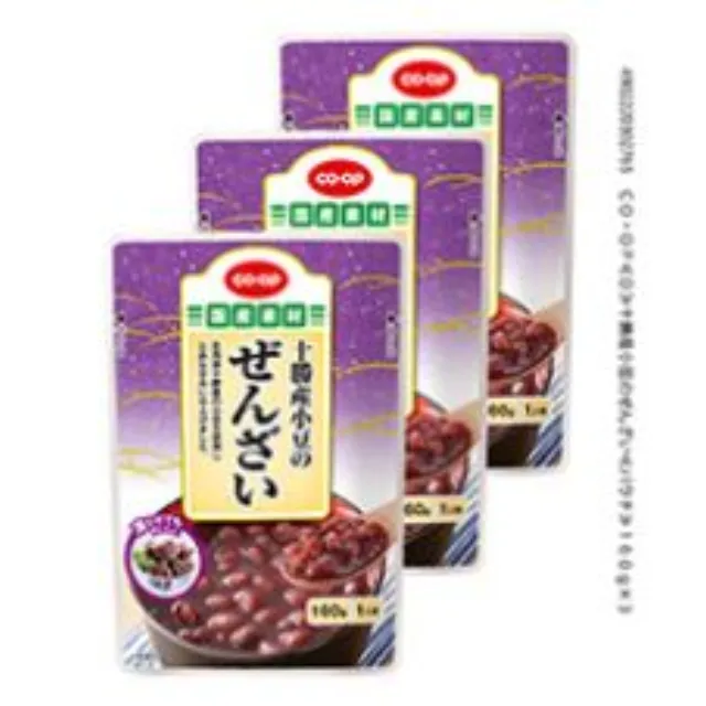 十勝産小豆のぜんざい １６０ｇ×３