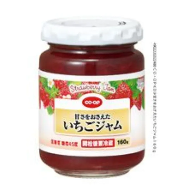 甘さをおさえたいちごジャム １６０ｇ