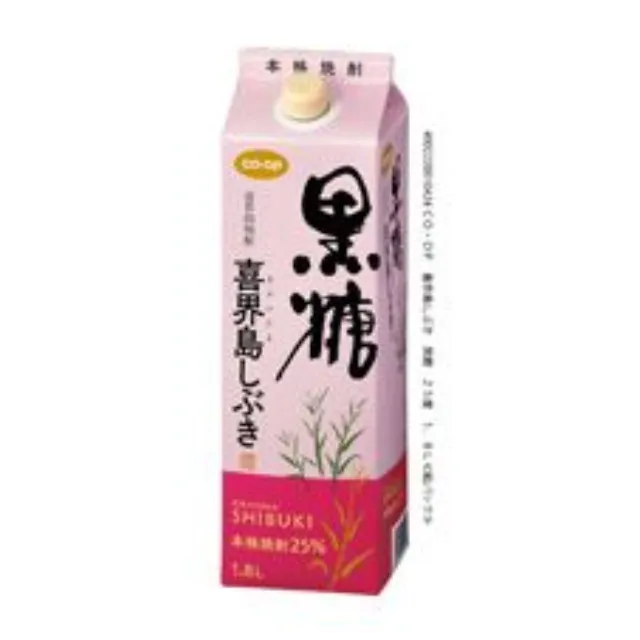 喜界島しぶき　黒糖　２５度 １．８Ｌ