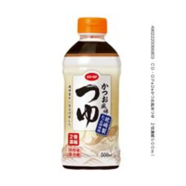 かつお風味つゆ　２倍濃縮 ５００ｍｌ