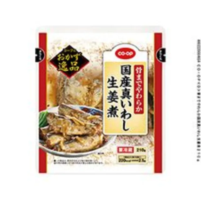 骨までやわらか国産真いわし生姜煮 ２１０ｇ