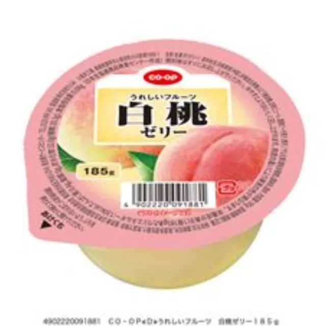 うれしいフルーツ　白桃ゼリー １８５ｇ