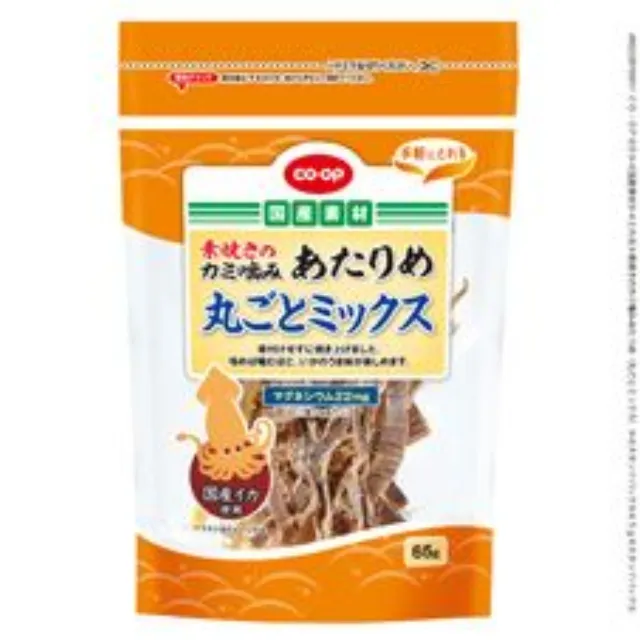 素焼きのカミ噛みあたりめ（丸ごとミックス） ６５ｇ