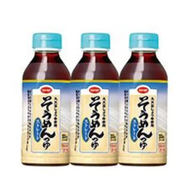 そうめんつゆストレート（丸大豆しょうゆ使用） ３００ｍｌ×３