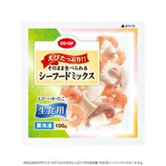 えびたっぷり！！そのまま食べられるシーフードミックス １００ｇ