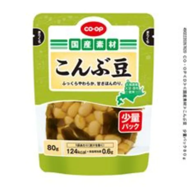 こんぶ豆　少量パック ８０ｇ