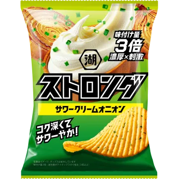 湖池屋ストロング サワークリームオニオン 53g