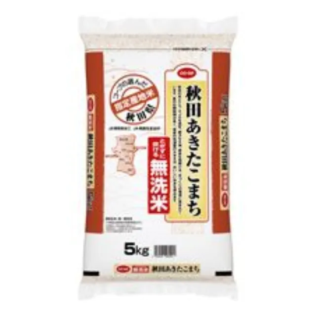 無洗米　秋田あきたこまち５ｋｇ