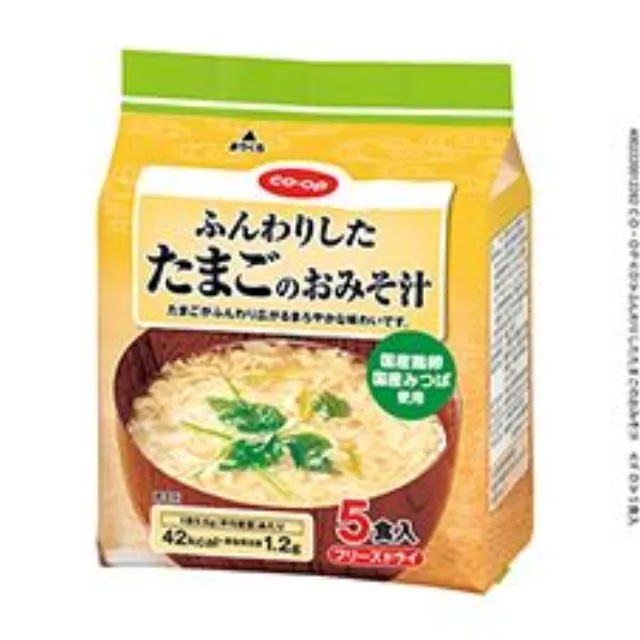 ふんわりしたたまごのおみそ汁　 ５食入