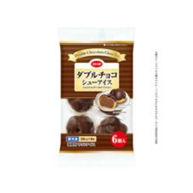 ダブルチョコシューアイス ６個入