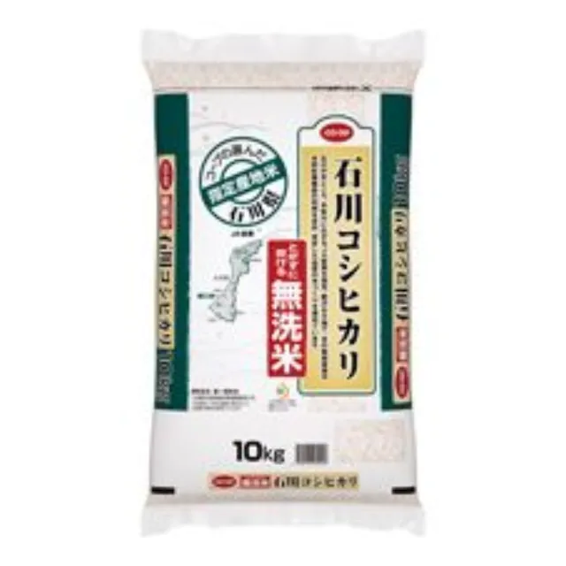 無洗米　石川コシヒカリ　１０ｋｇ