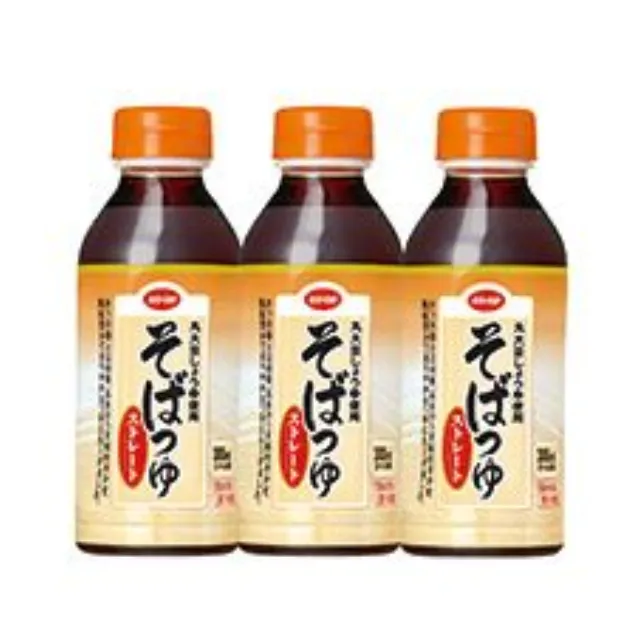 そばつゆストレート ３００ｍｌ×３