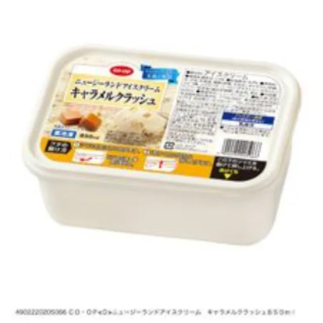 ニュージーランドアイスクリーム　キャラメルクラッシュ ８５０ｍｌ