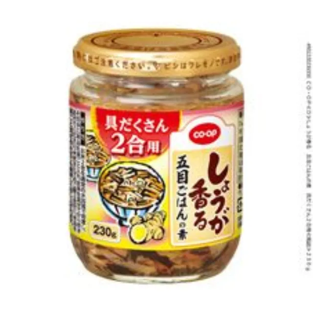 しょうが香る　五目ごはんの素　具だくさん２合用 ２３０ｇ