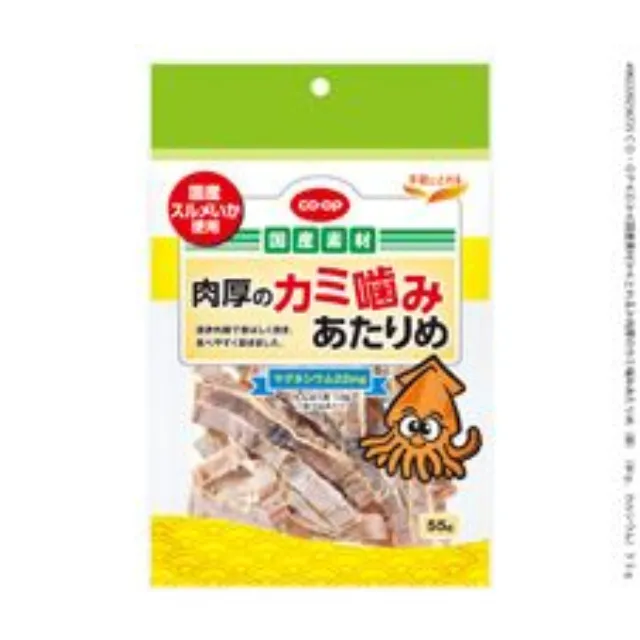 肉厚のカミ噛みあたりめ（袋）（Ｍｇ、たんぱく質） ５５ｇ