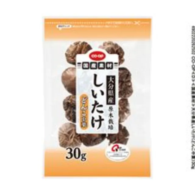大分県産しいたけ（どんこ中葉） ３０ｇ