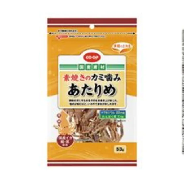 素焼きのカミ噛みあたりめ（Ｍｇ、たんぱく質） ５３ｇ