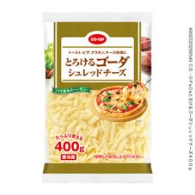 とろけるゴーダシュレッドチーズ ４００ｇ