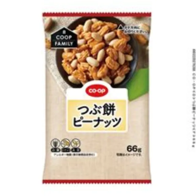 つぶ餅ピーナッツ ６６ｇ