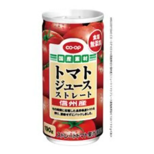 信州産ストレートトマトジュース食塩無添加 １９０ｇ