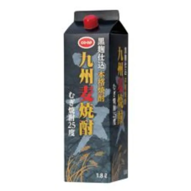 九州麦焼酎　黒麹 １．８Ｌ
