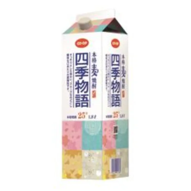 本格麦焼酎四季物語（本格焼酎２５度） １．８Ｌ