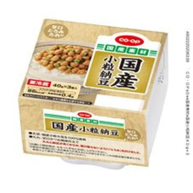 国産小粒納豆 ４０ｇ×３