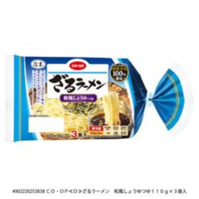 ざるラーメン　和風しょうゆつゆ １１０ｇ×３食入