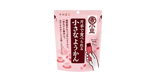 片手で食べられる小さなようかん 105g(15g×7本)