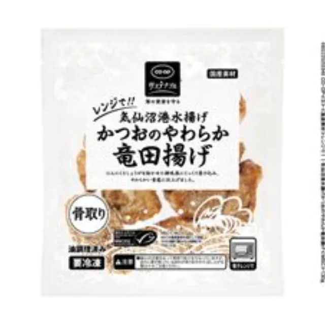 レンジで！！気仙沼港水揚げかつおのやわらか竜田揚げ １３０ｇ