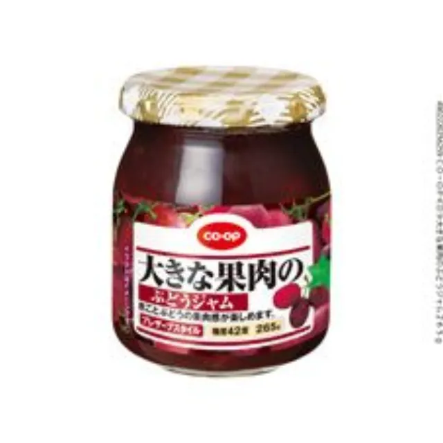 大きな果肉のぶどうジャム ２６５ｇ