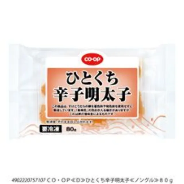 ひとくち辛子明太子 ８０ｇ