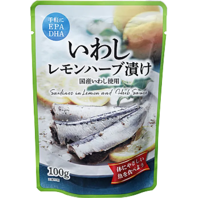 いわしレモンハーブ漬け 100g