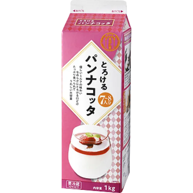 とろけるパンナコッタ 1Kg 製造国名 日本