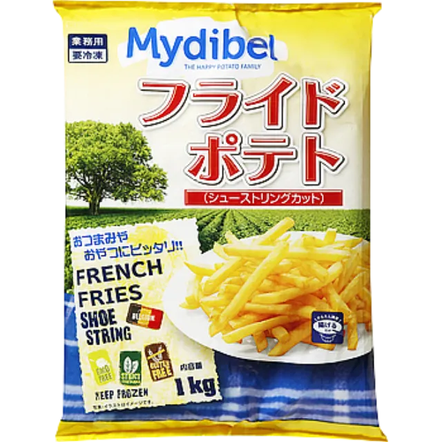 フライドポテト(シューストリングカット) 1kg