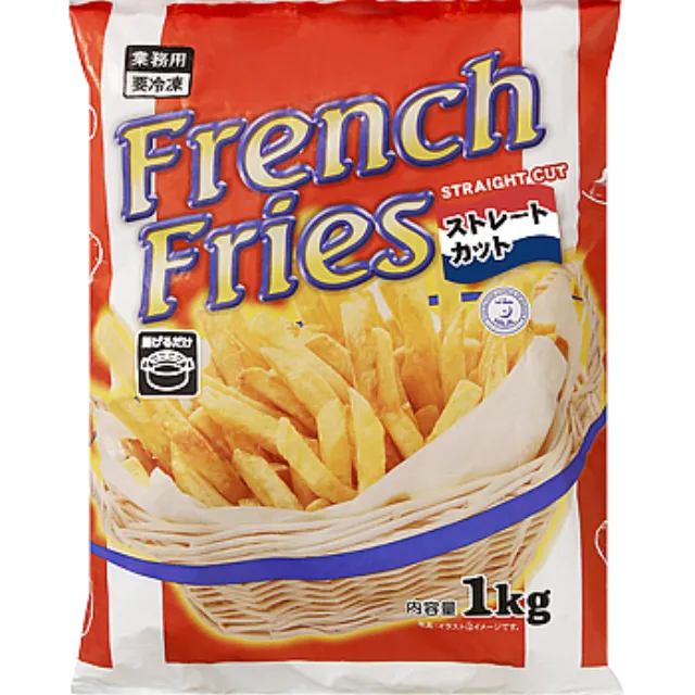 フライドポテト(ストレートカット) 1kg