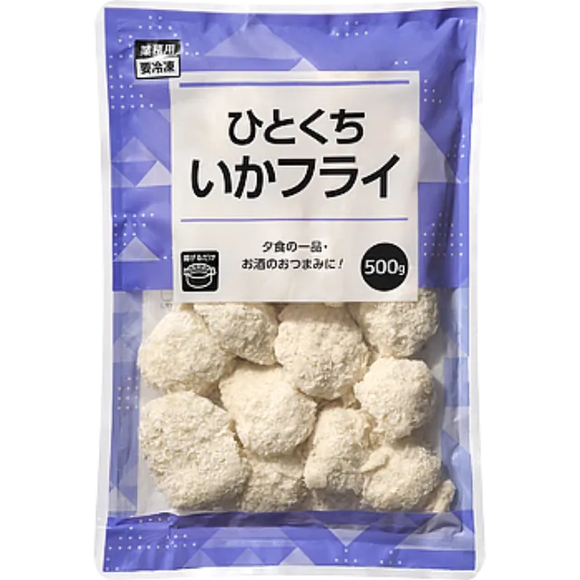 ひとくちいかフライ 500g