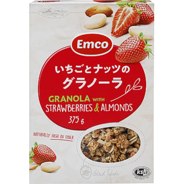 いちごとナッツのグラノーラ 375g