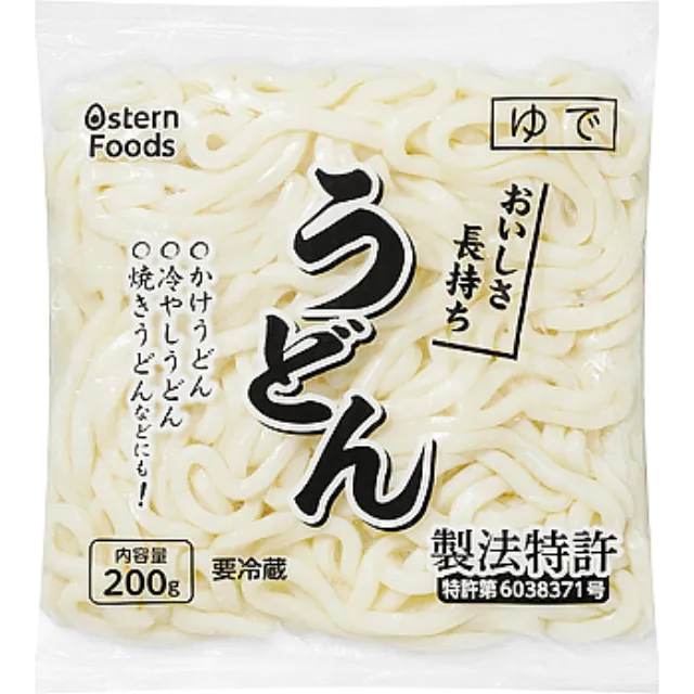 おいしさ長持ち　うどん 200ｇ 製造国名 日本