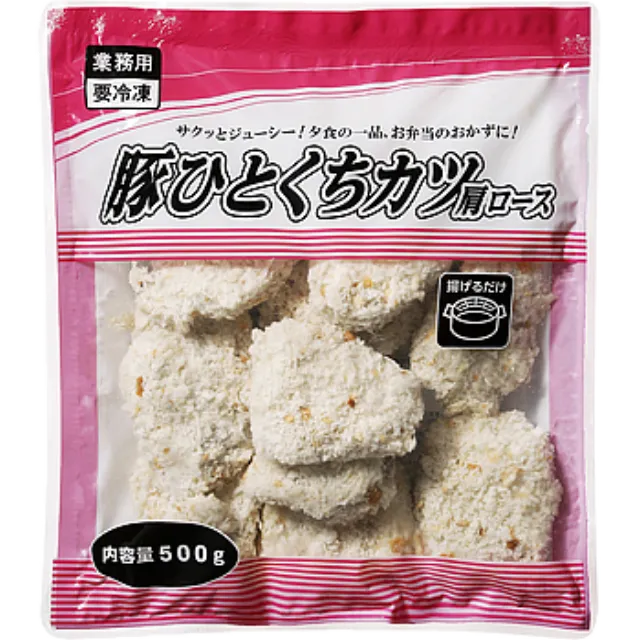 豚ひとくちカツ(肩ロース) 500g