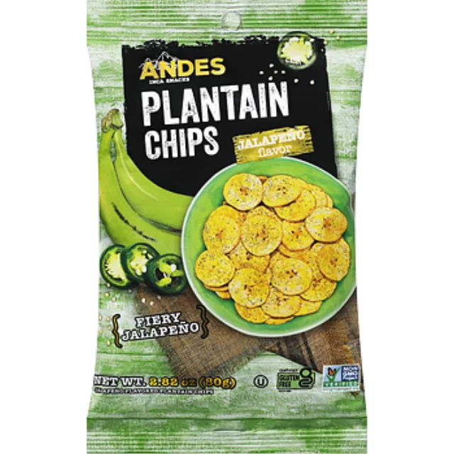 プランテンチップス ハラペーニョ味 80g