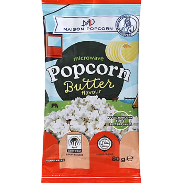 ポップコーンの素　バター風味 80g