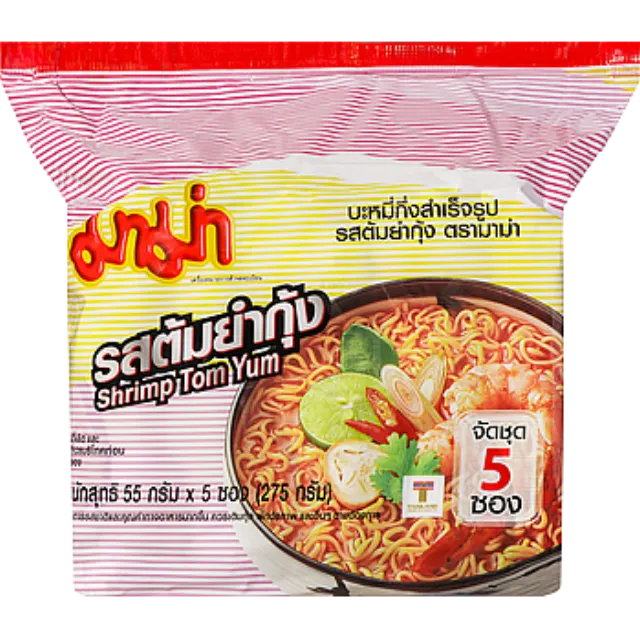 トムヤムシュリンプヌードル 275g(55g(めん49g)×5食)
