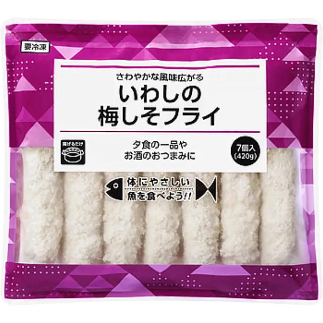 いわしの梅しそフライ 420g