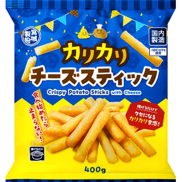 カリカリチーズスティック 400g 製造国名 日本