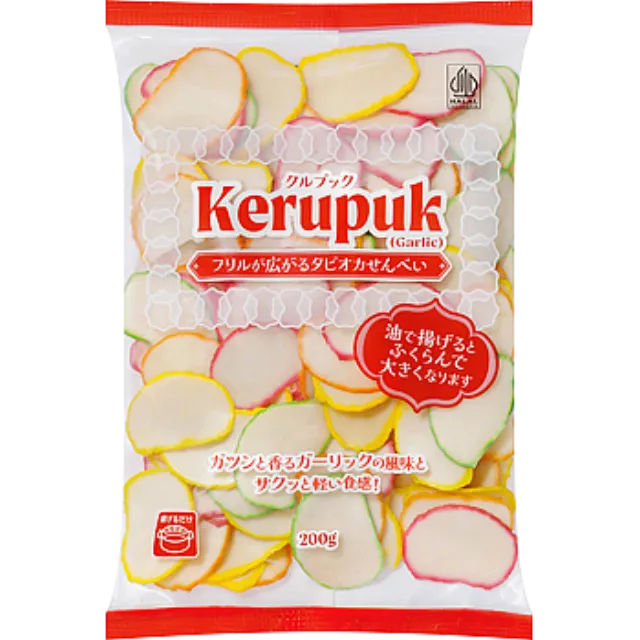 クルプック/フリル広がるタピオカせんべい 200g