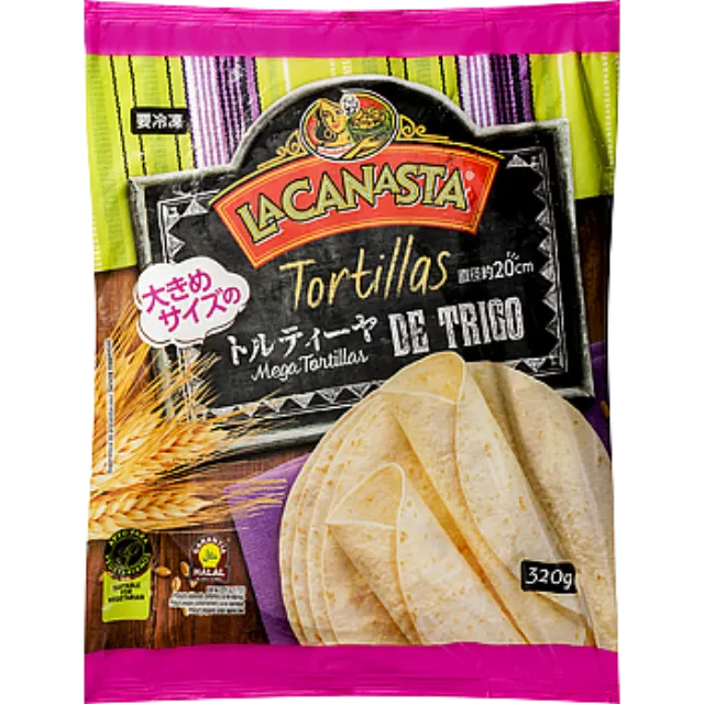 大きめサイズのトルティーヤ 320g