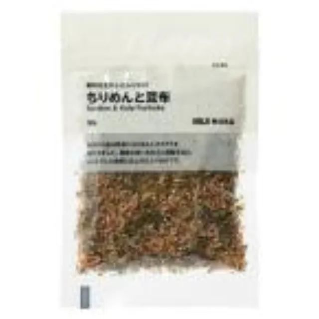素材を生かしたふりかけ ちりめんと昆布 50g